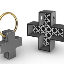 crosses jewelry cross 3d print model - Mito3D