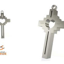 croix bijoux traverser Ressources religion 3d print model - Mito3D