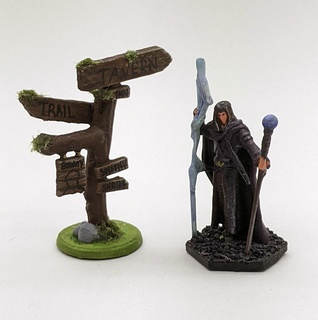 crossroads sign fantasy terrain tabletop dungeon dnd pathfinder gloomhaven ttrpg 3d print model - Mito3D