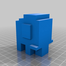 crossy strada elefante animali 3d print model - Mito3D