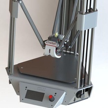 crotale micro delta retravailler e3d v6 ventilateur canal outil fanduct mdr 3d imprimante pièces 3d print model - Mito3D