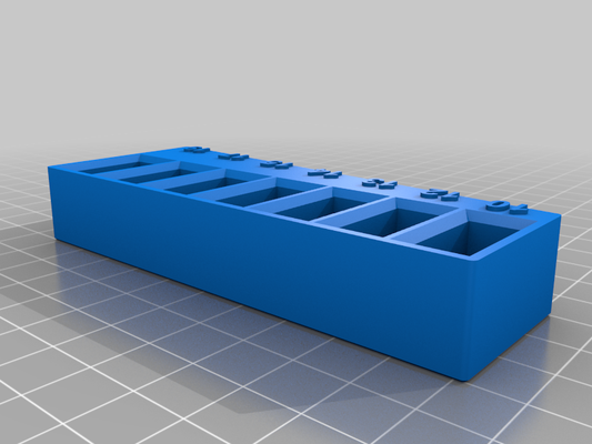 crowfoot socket wrench holder 3 8 drive harbor freight organizer pittsburgh tool holders boxes box containers organization storage 3d print model - Mito3D