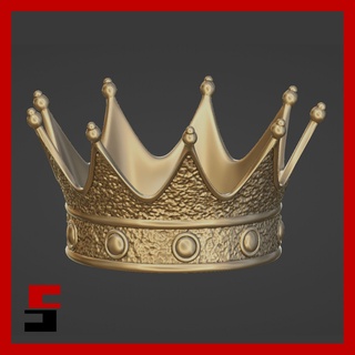 crown crown crown 3d model crown stl crown 3d print crown obj royal crown 3d printed crown king's crown queen's crown crown jewel elegant crown royal  3d print model - Mito3D