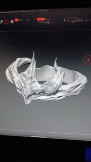 crown crown viego horns cosplay  3d print model - Mito3D
