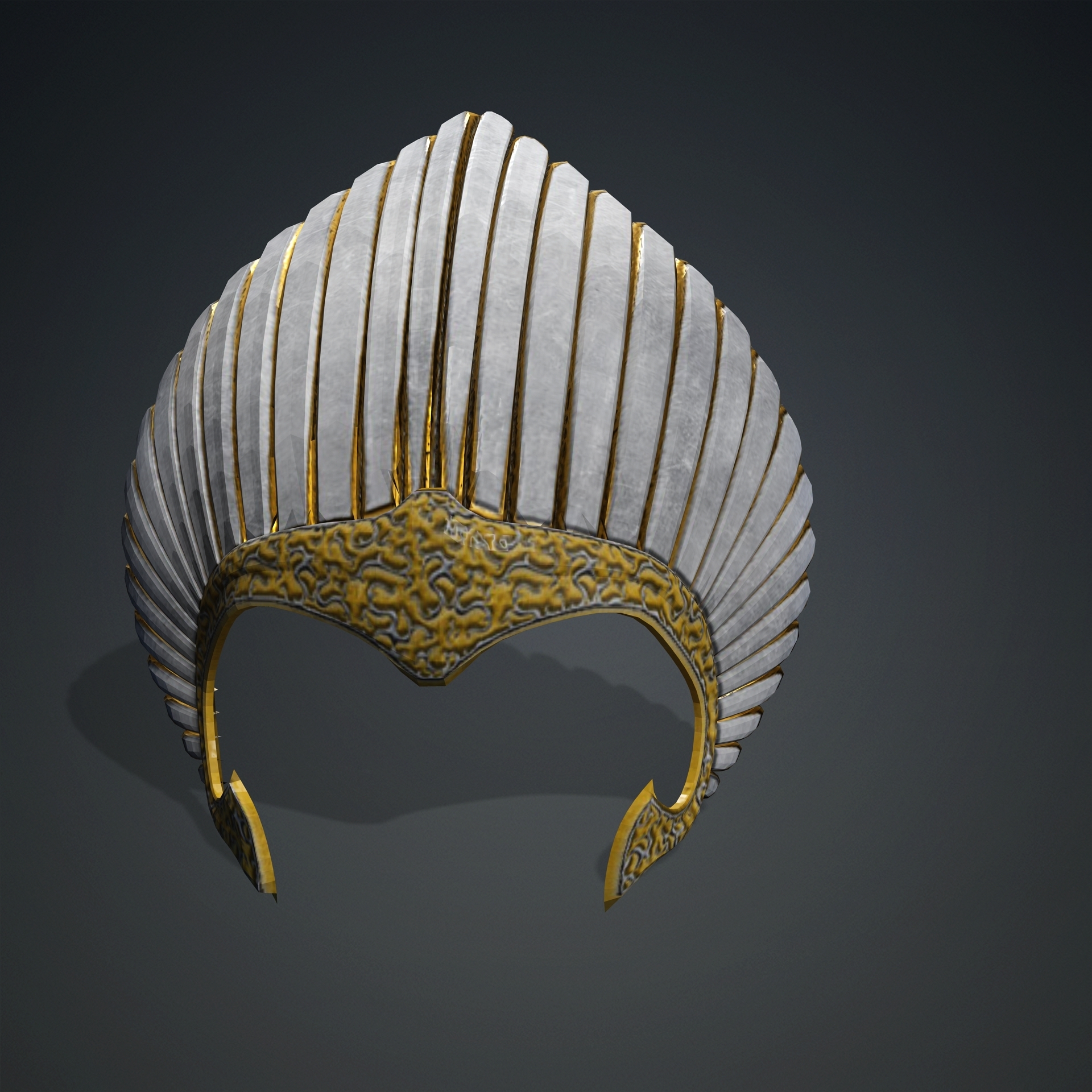 Krone König Königin Gold 3D print model - Mito3D