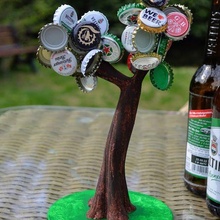 corona corcho partido cerveza árbol 3d print model - Mito3D