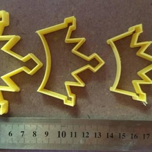 crown cookie cutter cortante home cutting biscuit biscuits tarts cutters 3d print model - Mito3D