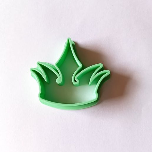 couronne cutter cookie coupeur 3D print model - Mito3D