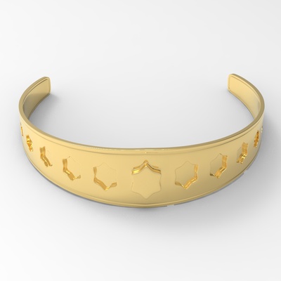 crown model jewelry 3d printable jewelry design 3d print model - Mito3D