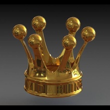 crown princess 3d print model - Mito3D