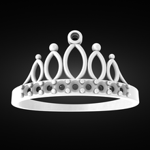 coroa anel 3d print model - Mito3D