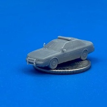 couronne vic police voiture scale gué 3d print model - Mito3D
