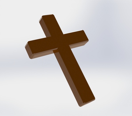 crucifijo gadget cruz católico cristo jesus 3d print model - Mito3D