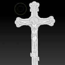 çarmıha sanat Haç heykeller çapraz dini Hıristiyan Mesih 3d print model - Mito3D