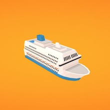 cruise liner game 3d print model - Mito3D