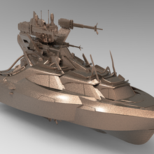 cruise ship advanced 1 3d print model - Mito3D