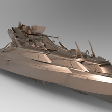 cruise ship advanced 5 3d 3d print model - Mito3D