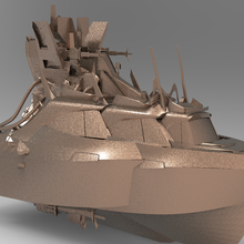 croisière navire Avancée 7 3d print model - Mito3D