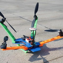 cruiser quadcopter verschiedene Drohne rc rc-Drohnen fpv Rahmen frame quad 3d print model - Mito3D