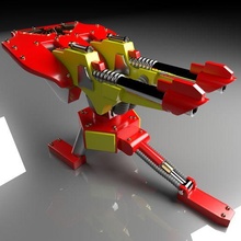 crusade tarantula space game 40k warhammer kustom oldhammer 3d print model - Mito3D