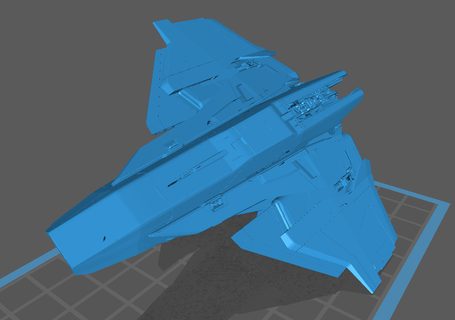 crusader spirit e1 star citizen spaceship ship 3d print model - Mito3D