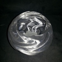 crushing twisted bowl art math vase 3d print model - Mito3D