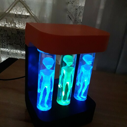 criogenico alieni lampada 3D print model - Mito3D