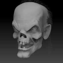 cryptkeeper art crypt keeper such 3d model zbrush santysem3d 3d print model - Mito3D