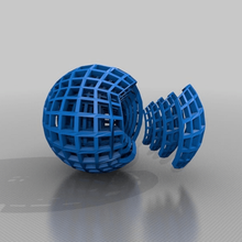 criptografia de bloqueio bola a arte da matemática 3d print model - Mito3D