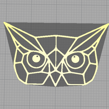 crypto owl fashion animal 3d print art deco decoration room 3d print model - Mito3D