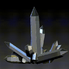 cristal arte 3dmodel brinquedo highpoly surpreendente 3d print model - Mito3D