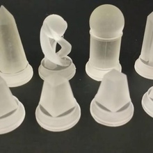 crystal chess set sla 3d printing game 3d print model - Mito3D
