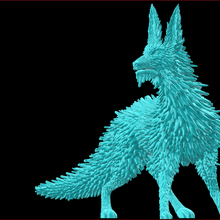 crystal fox verschiedene lauwarm ist starwars 3d print model - Mito3D