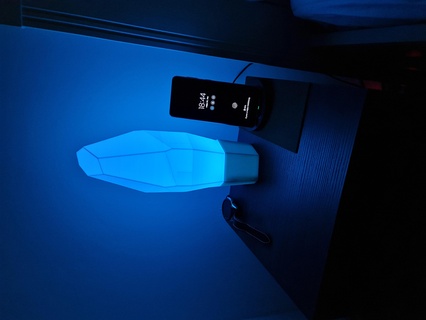 cristal luminária casa g10 gu10 rgb rgbw decoração luz arte 3d print model - Mito3D