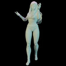 crystal marvel figure 3d print model - Mito3D