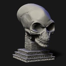 cristal crâne Indiana Jones 3d print model - Mito3D
