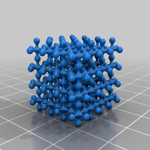 la structure cristalline art les mathématiques de l'art 3d print model - Mito3D