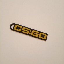 cs keychain game player gaming counter strike csgo key keyring fun tag 3d print model - Mito3D