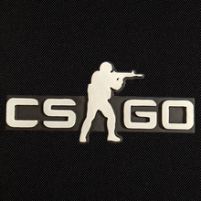 csgo logo duvar dekor oyun sayaç vuruş atıcı oyuncu 3d print model - Mito3D