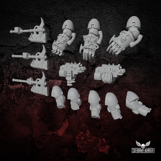 csm terminator weapons Game tabletop marines board wargames wargaming 28mm bits truescale alternative space 3d print model - Mito3D
