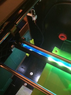 ctc çift x axis Led bar Kulp destek eksen yaratıcı yazıcı ışık aydınlatma 3d Aksesuarlar 3d print model - Mito3D