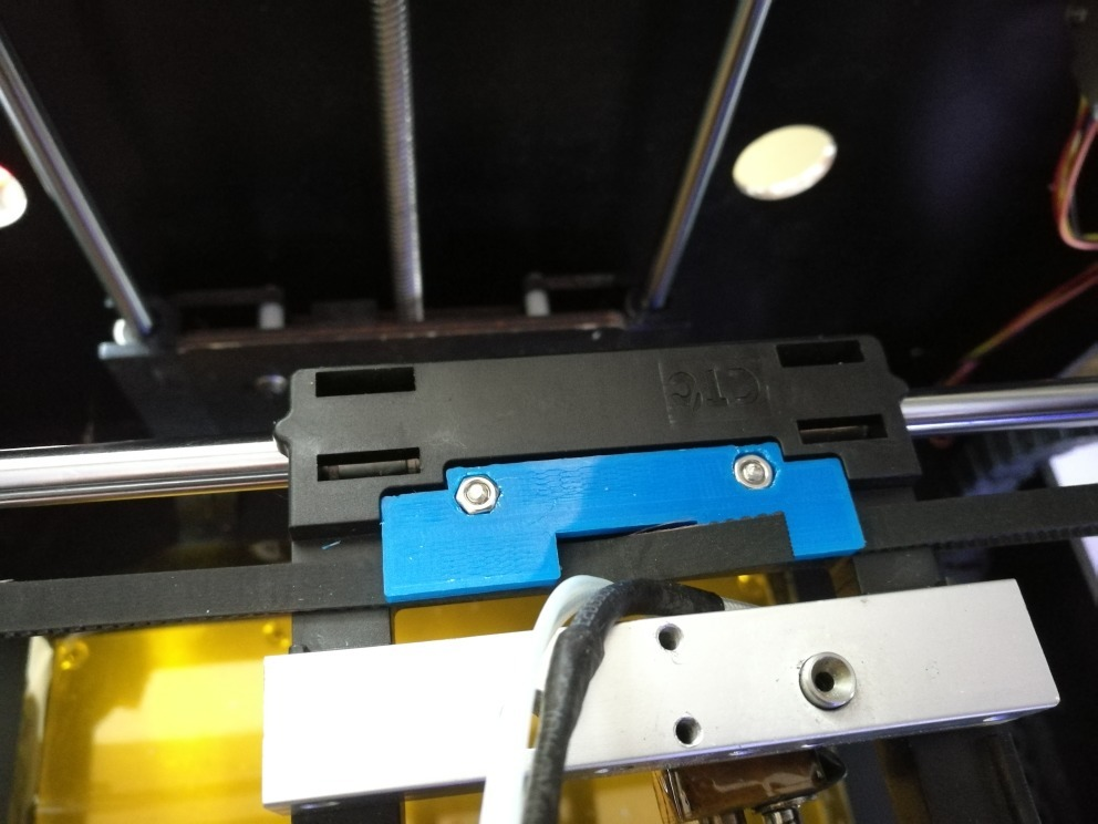 ctc x - axis belt tensioner clamp Tools 3d printer flashforge makerbot parts 3D print model - Mito3D