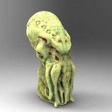 cthulhu 5 jogo lovecraft monste fantasia scifi brinquedo imprimir criatura polvo kraken 3d print model - Mito3D