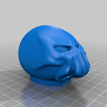 Cthulhu arte cabeça mudança botão tentáculo esculturas 3d print model - Mito3D