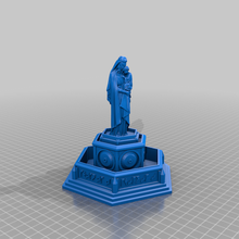 Cthulhu Çeşme savaş oyunları oyun 28mm 32mm idol rpg bilimkurgu arazi yıldız mezar heykel ttrpg oyunu sahne 3d print model - Mito3D