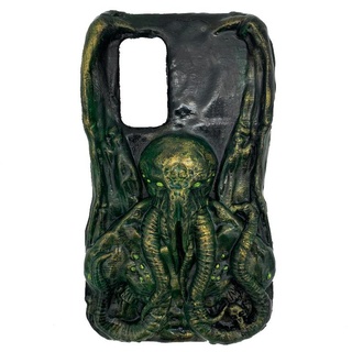 Cthulhu phone caso bainha Iphone 13 mythos velho Deuses 3d print model - Mito3D