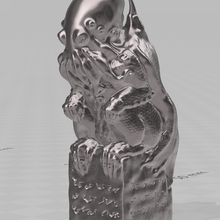 cthulhu-statuette 3d-Druck Modell home lovecraft cthulhu elder sign horror prop statue statuette 3d print model - Mito3D