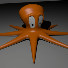 ctopus оctopus 3d print model - Mito3D