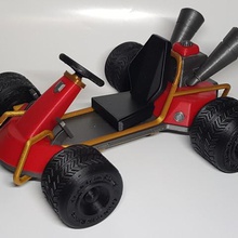 to go-kart - crash bandicoot oyun 3d print model - Mito3D