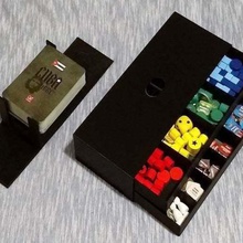 cuba libre board game insert organizer games 3d print model - Mito3D